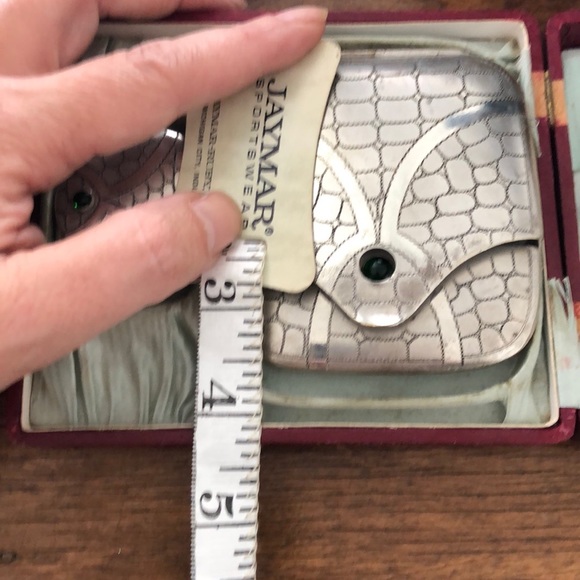 Antique Cigarette Case and Vesta Set - Picture 5 of 11